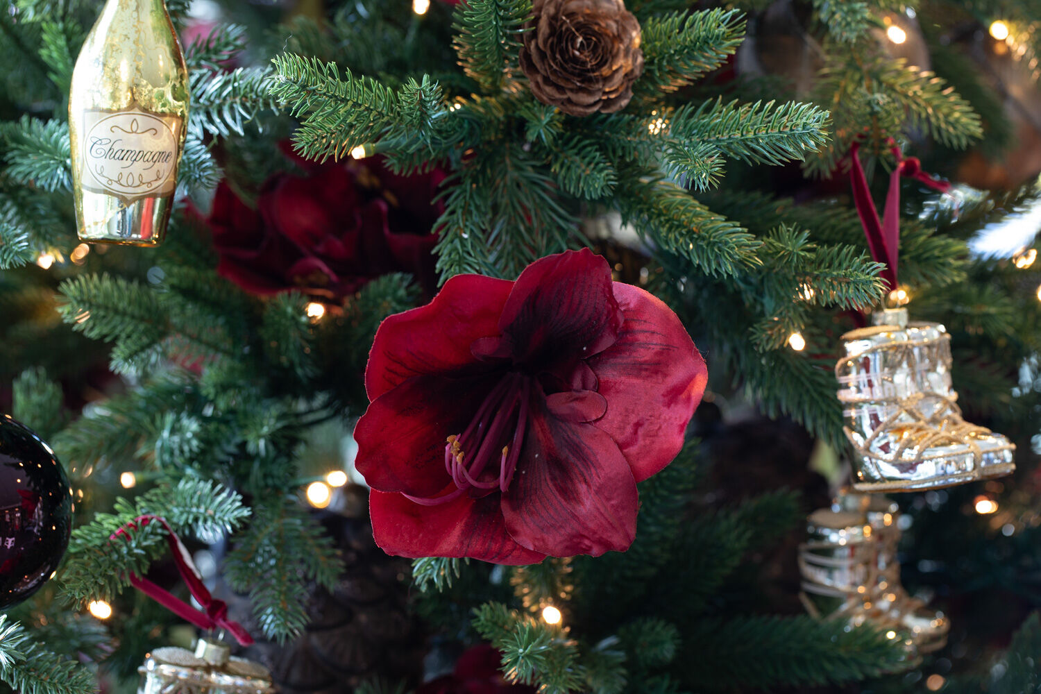 Blomst juletrepynt